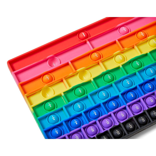 Tablita senzoriala cu fractii - Rainbow Fraction®