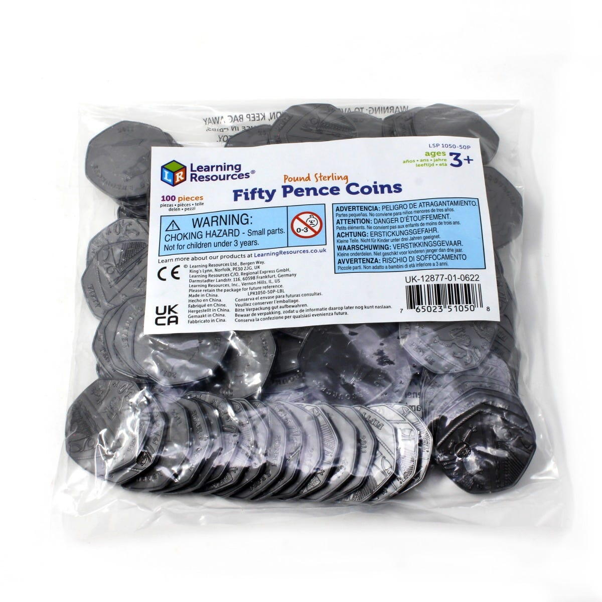 Set de monede de jucarie (50 penny)