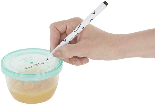 Badabulle - Set 5 recipiente etanse pentru pastrarea hranei