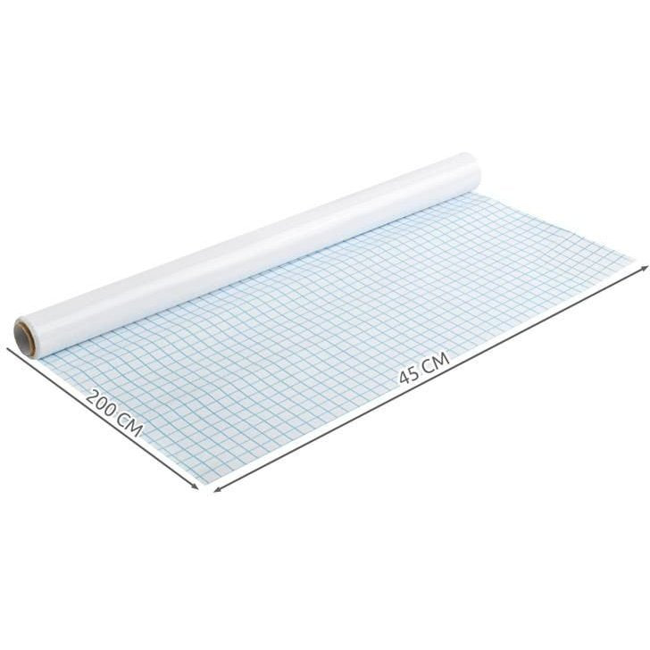 Tabla autoadeziva alba 45 x 200 cm Iso Trade MY632