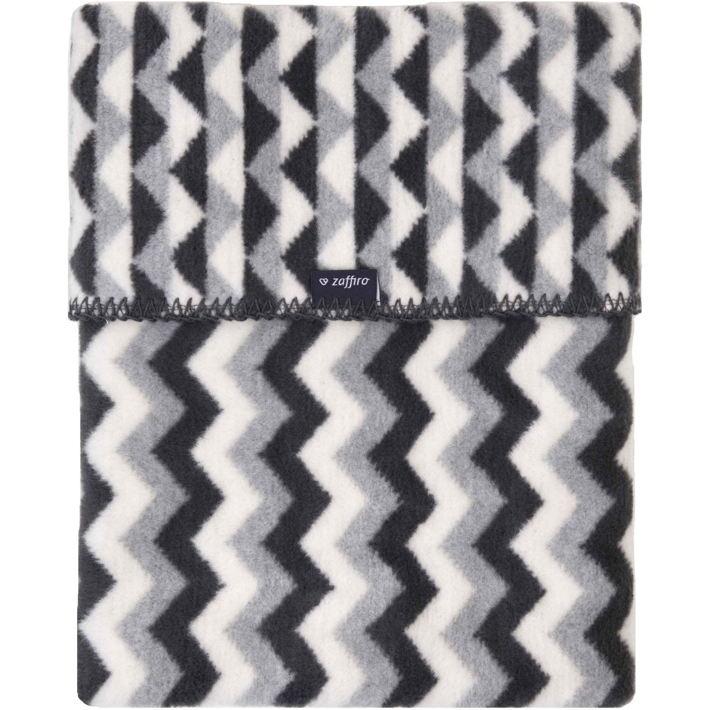Paturica bebelusi Bumbac Zigzag 75x100 Womar Zaffiro AN-KBZ-01
