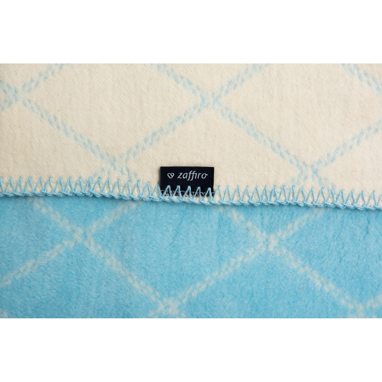 Paturica bebelusi Bumbac Romburi 75x100 Womar Zaffiro AN-KBR-01