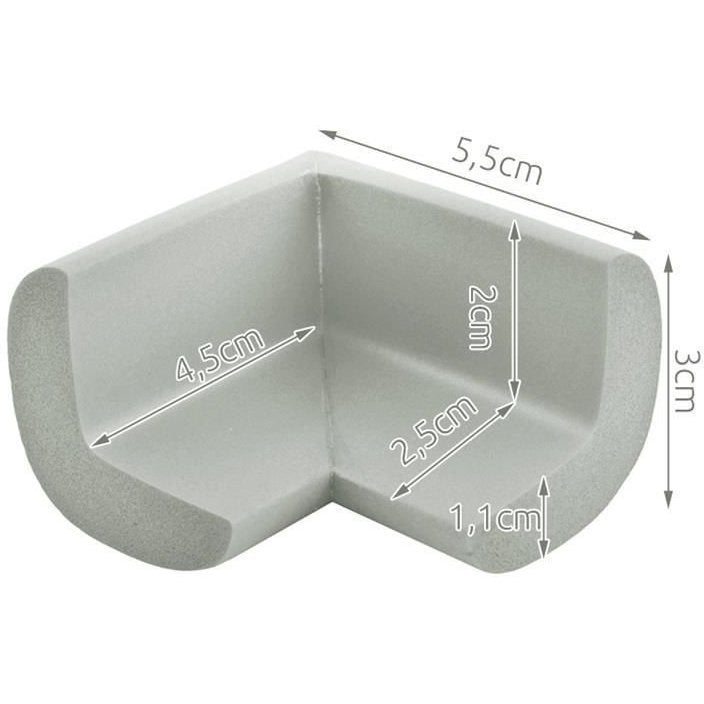 Set 4 aparatori moi pentru colturi Iso Trade MY6602