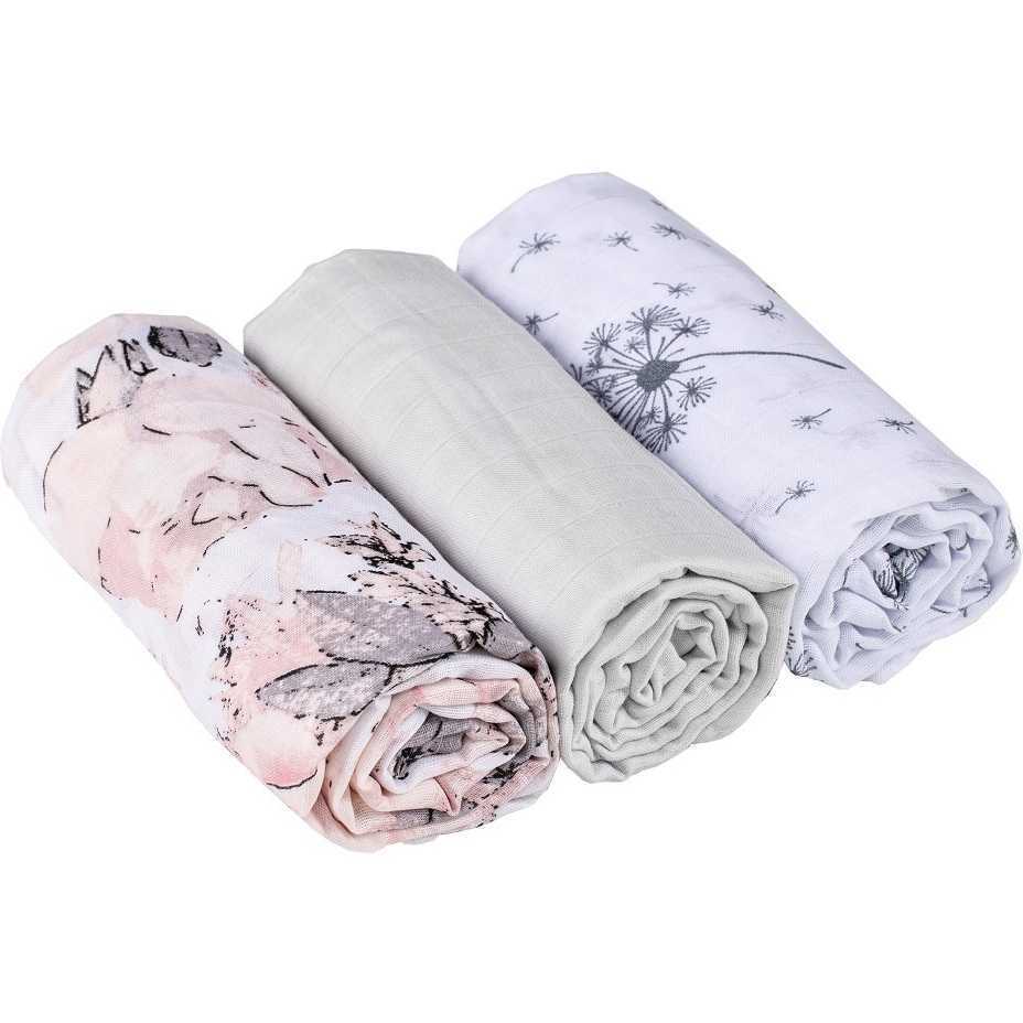 Set 3 scutece din muselina Infantilo IF19192