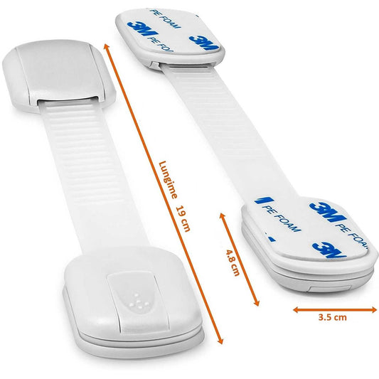 Sistem de siguranta multifunctional reglabil 19 cm, 1 buc Bambinice BN043