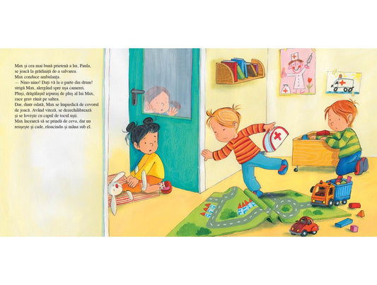 Soricelul cititor - Max merge la spital