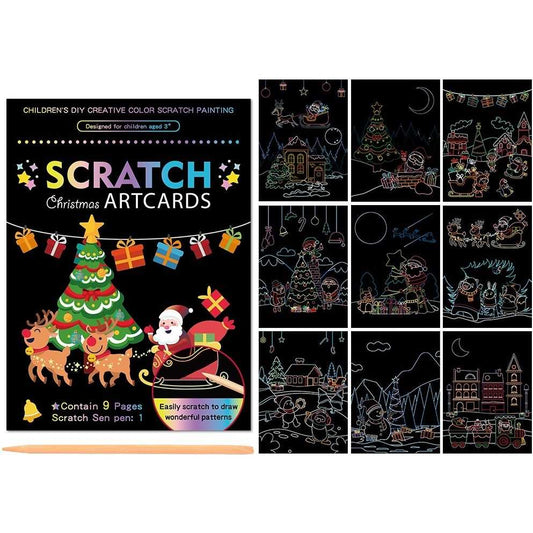 Set 9 planse razuibile Scratch ArtCards Bambinice BN047