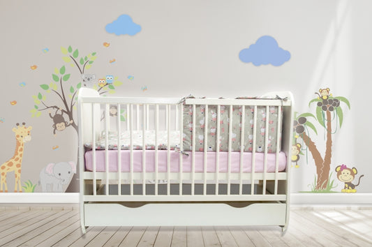 Lenjerie MyKids Dancing Bunny 4 Piese 120x60