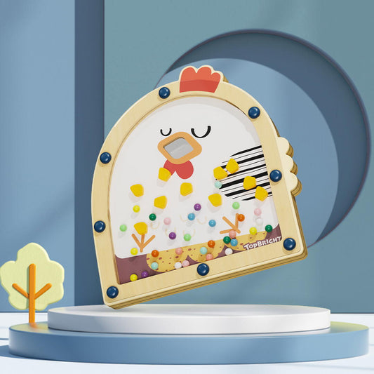 Joc Montessori - Hraneste gaina