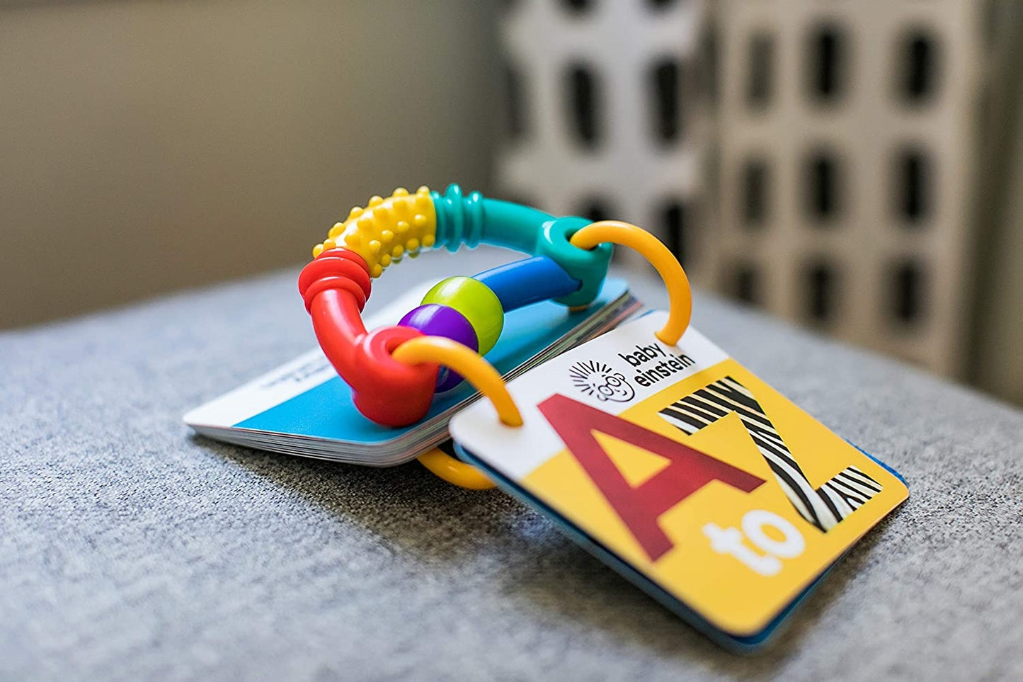 Baby Einstein - Jucarie Cartonase cu Alfabetul de la A la Z