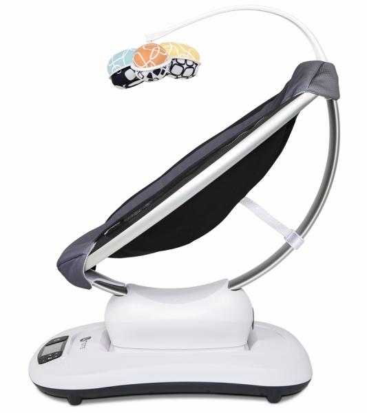 Fotoliu Balansoar Bebelusi 4MOMS MamaRoo 4.0 COOL MESH DARK-GREY