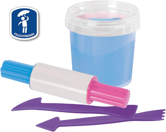 Kit amprenta bebelusi - ALBASTRU