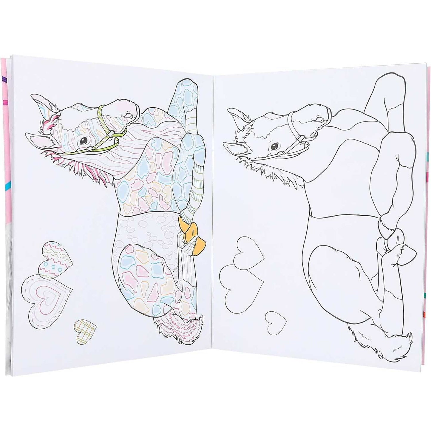 Carte de colorat 40 teme Miss Melody Colour and Design Depesche PT12452