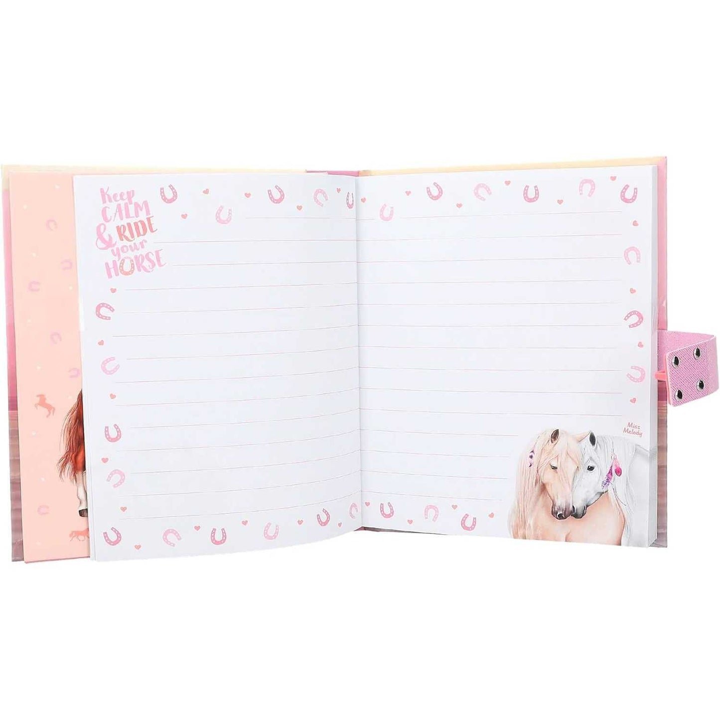 Jurnal cu cod si muzica Miss Melody Sundown Depesche PT12419