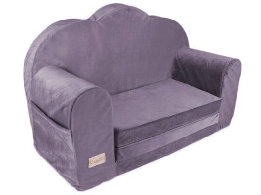 Canapea Extensibila Catifea Klups Mov V112