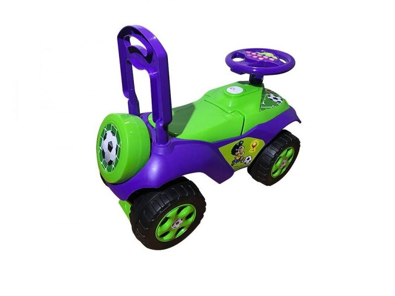 Masinuta de impins MyKids Music 0142/R/02 Verde Violet