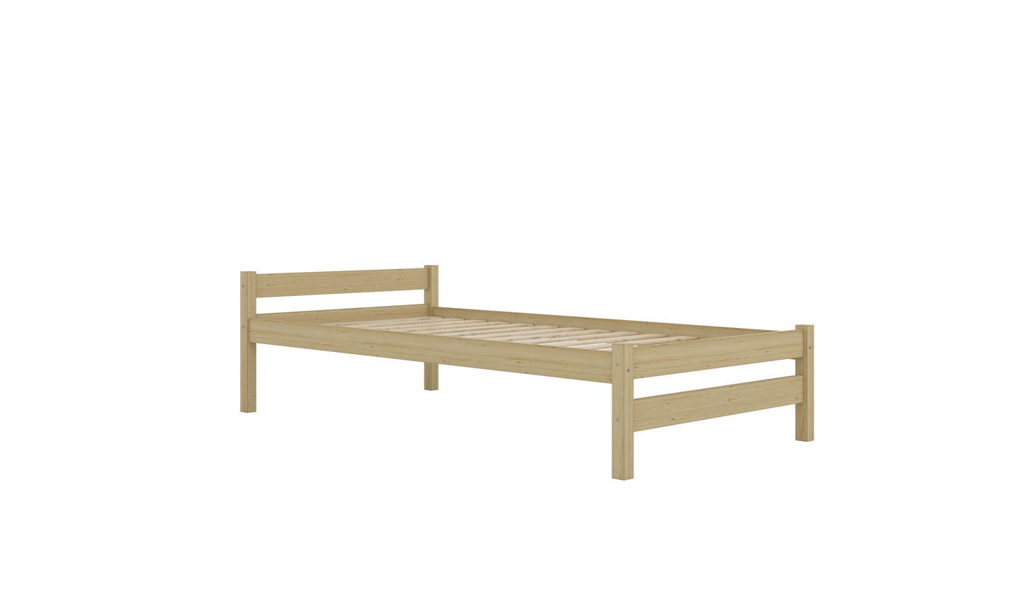 Pat copii Kocot Kids Aleks 180x80 cu saltea