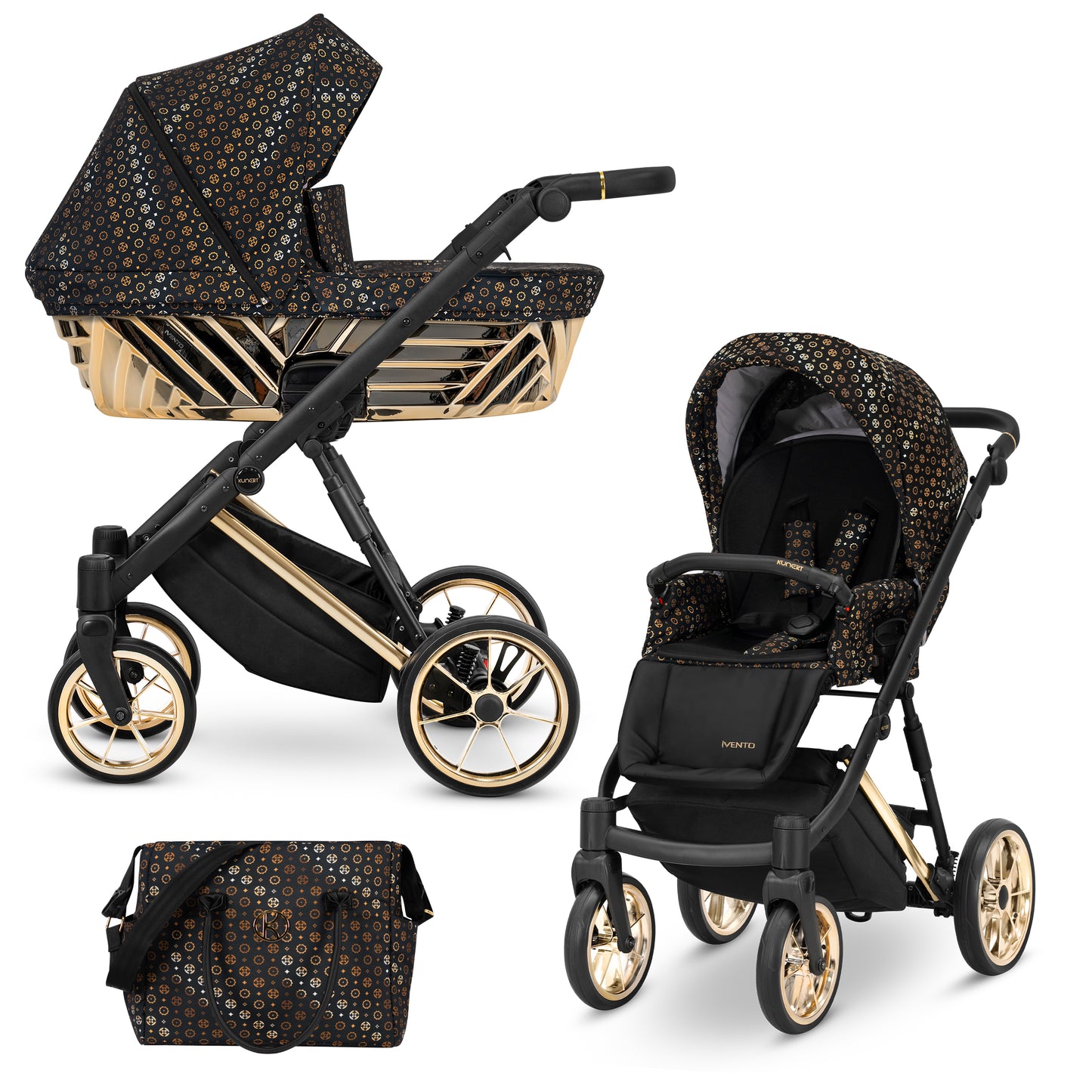 Carucior Kunert 2 in 1 Ivento Glam