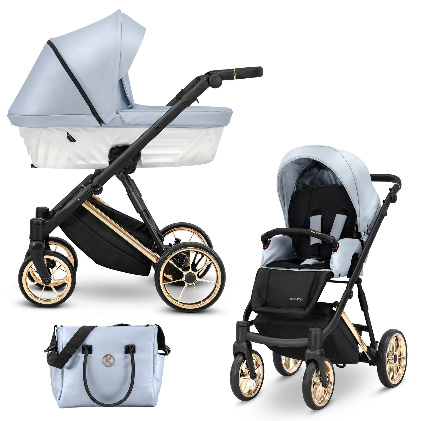 Carucior Kunert 3 in 1 Ivento Premium