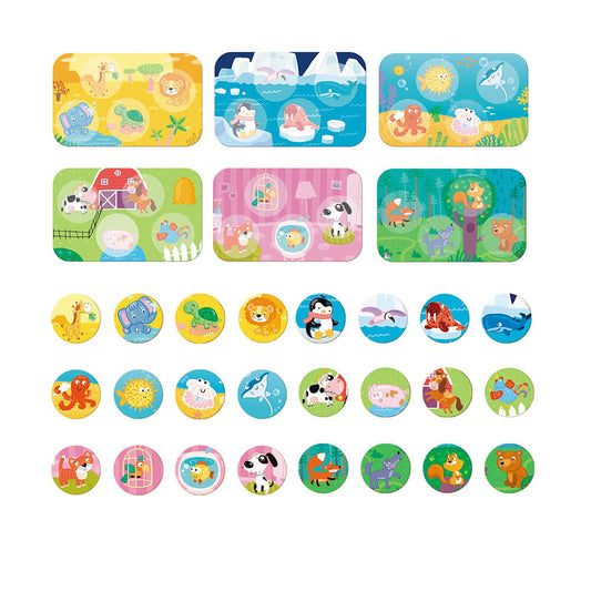 Joc lotto - Animale si habitate