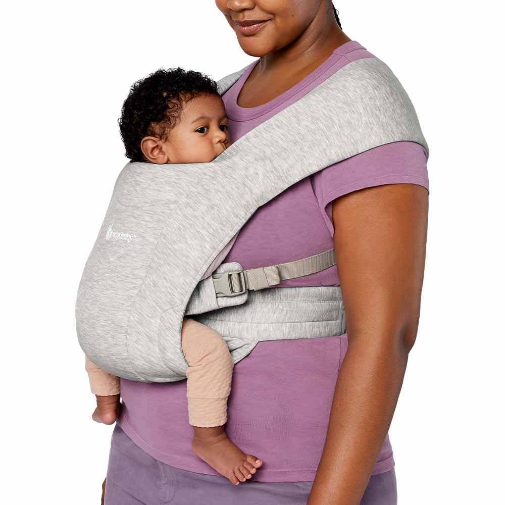 Ergobaby Marsupiu Embrace Soft Grey - imaginea 3