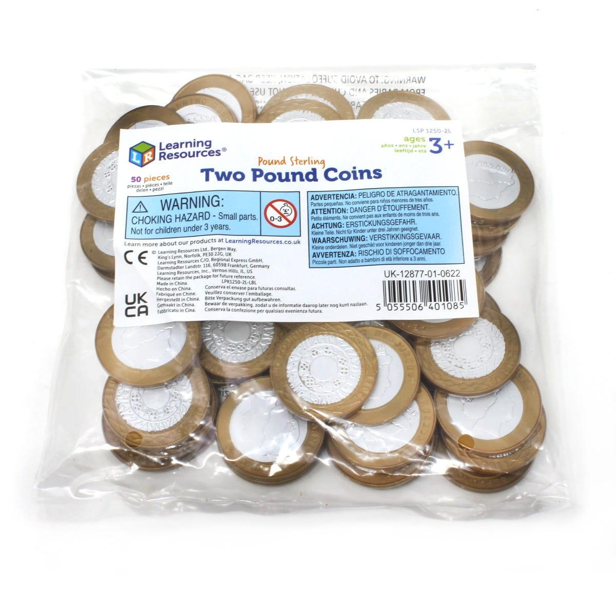 Set de monede de jucarie (2 lire sterline)