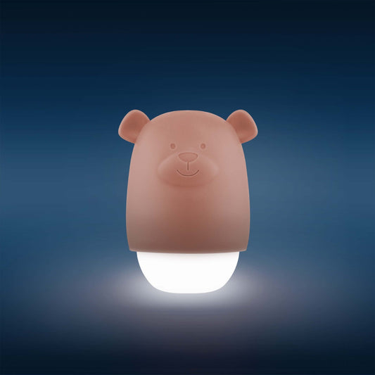 Lampa de veghe cu senzor de lumina Benny the Bear, Zazu Kids, Maro