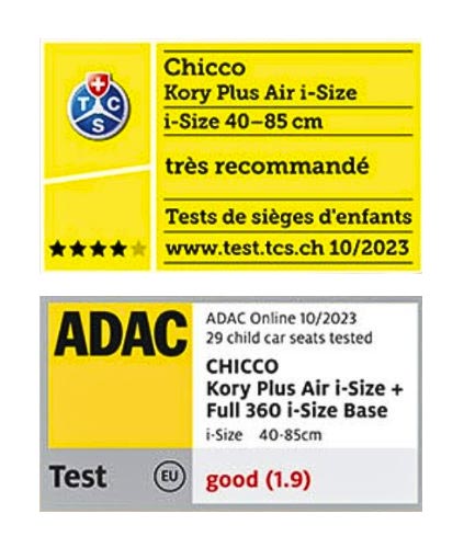 Carucior copii 3 in 1 Chicco Seety, cu scaun auto Kory Plus I-Size, FlorenceBeige (Bej), 0luni+