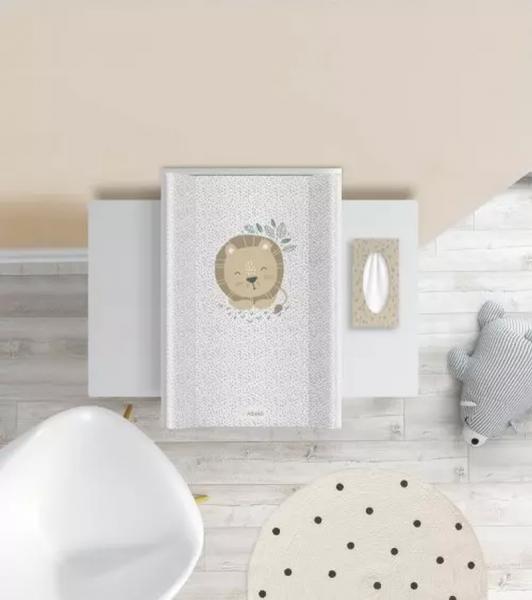 Saltea de infasat bebe moale 70x47,5 Klups Lion A002