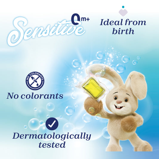 Detergent hipoalergenic Chicco Sensitive, 20 capsule, 0luni+