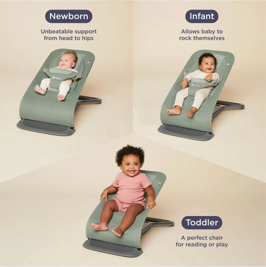 Balansoar pentru copii 3 in 1 Mesh Sage Green