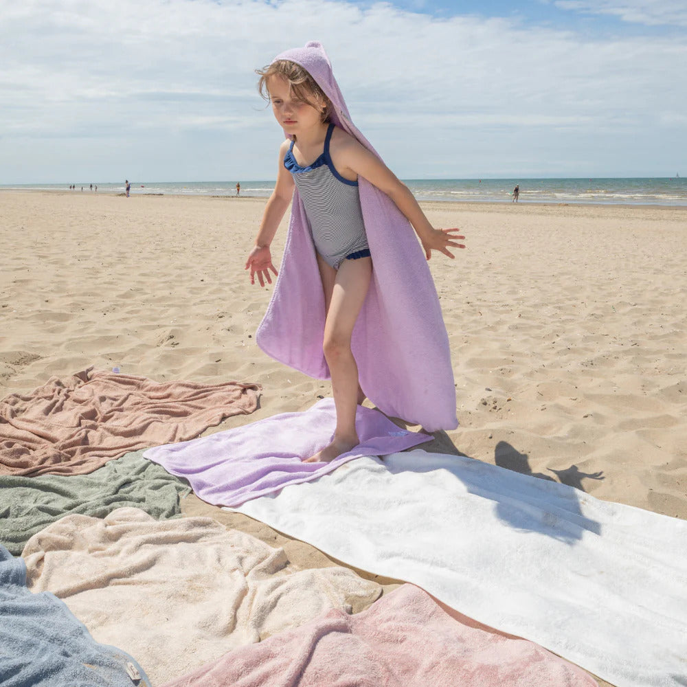 Prosop cu Gluga pentru Copii din Bambus Silky Lilac 38304 TM-CAP04-545