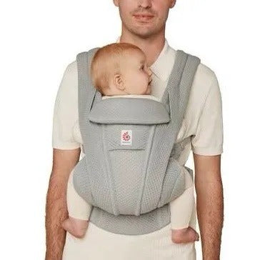 Marsupiu Omni Deluxe Mesh Pearl Grey Ergobaby