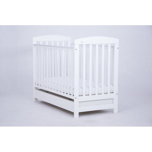 Patut Drewex Olek cu sertar - Alb + Saltea Cocos 12 cm