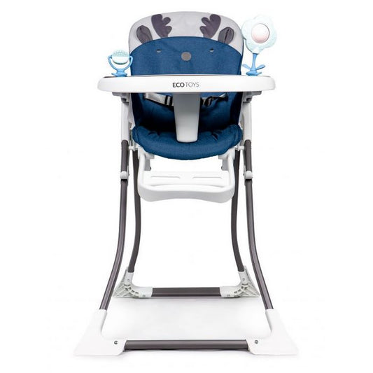 Scaun de masa Ecotoys HC-301-904 - Albastru