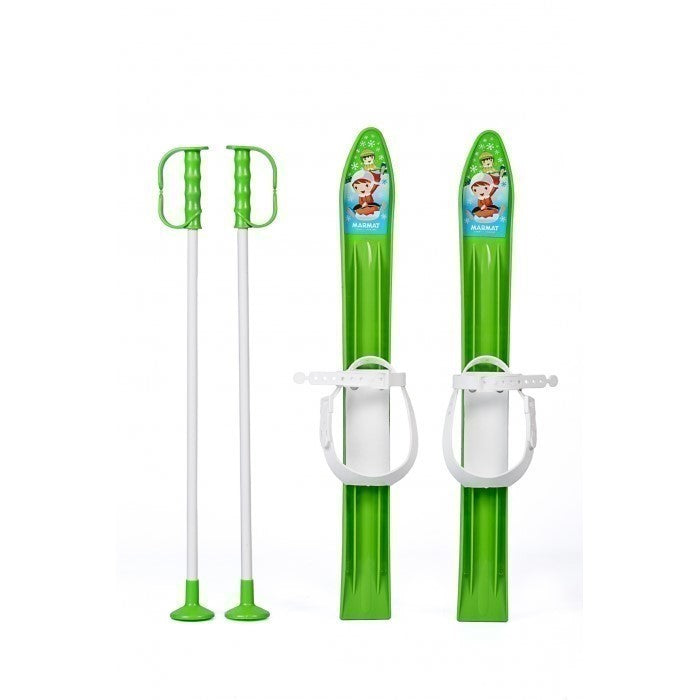 Schiuri copii Marmat 60 cm - Verde