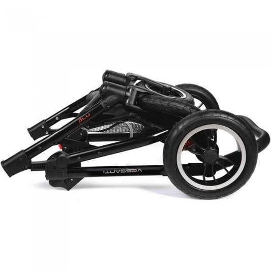 Carucior VESSANTI Crooner 2 in 1 - Pink/Gray