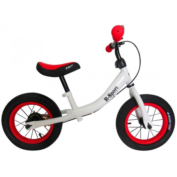 Bicicleta fara pedale R-Sport R3 - Alb - Rosu