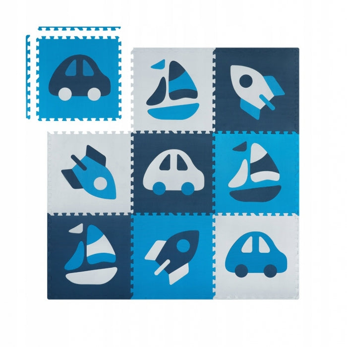 Salteluta de joaca 180 X 180 cm Ricokids 7504 - Bleumarin