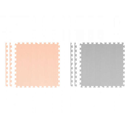 Salteluta de joaca 180 X 180 cm Ricokids 7500 - Gri cu bej