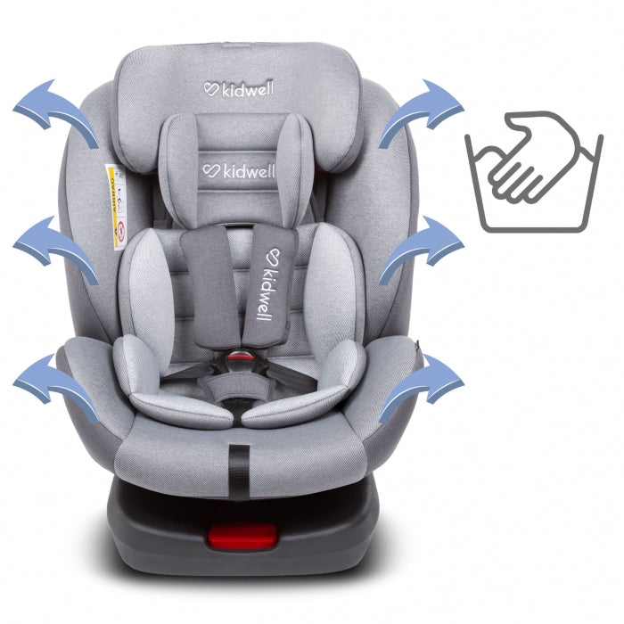 Scaun auto Kidwell Ventura 0-36 Kg - Gray