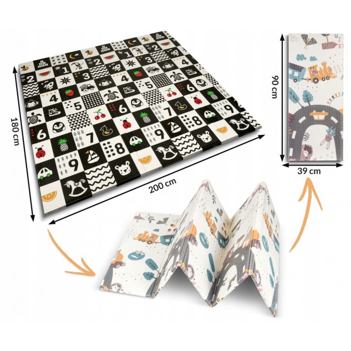 Salteluta de joaca 180 x 200 x 1 cm Nukido NK-340