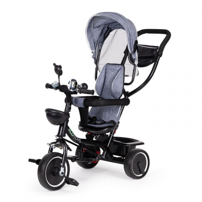 Ecotoys Tricicleta cu sezut rotativ Ecotoys JM-066-9 - Gri - imaginea 8