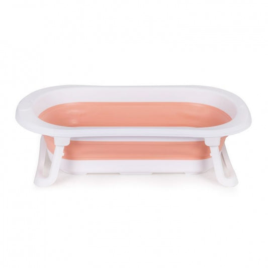 Cadita de baie cu dop de scurgere Ecotoys HA-B27 - Roz