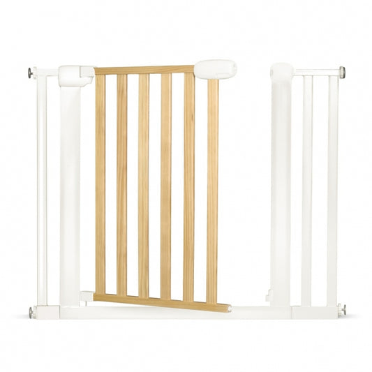 Poarta siguranta 74 - 105 cm Nukido 718500 - Metal + Lemn