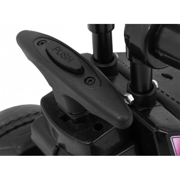 Motocicleta electrica 3 in 1, HL108, roti si scaun din plastic, 78x39x59 cm, putere 20W - Roz