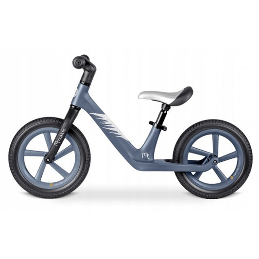 Bicicleta fara pedale pentru copii, 87 x 39 x 54 cm, roti EVA, Light Flee Nukido NK-604 - Bleumarin