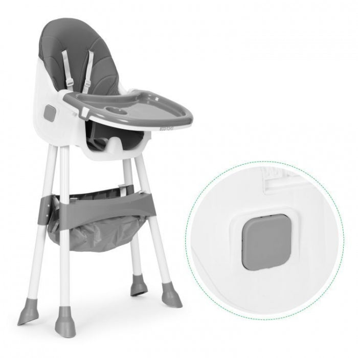 Scaun de masa pentru copii Ecotoys HC521 - Gri