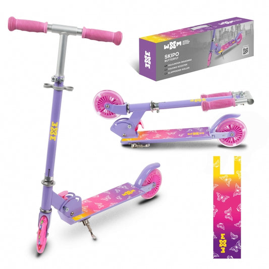 Trotineta pliabila 120mm WXM SKIPO - Butterfly