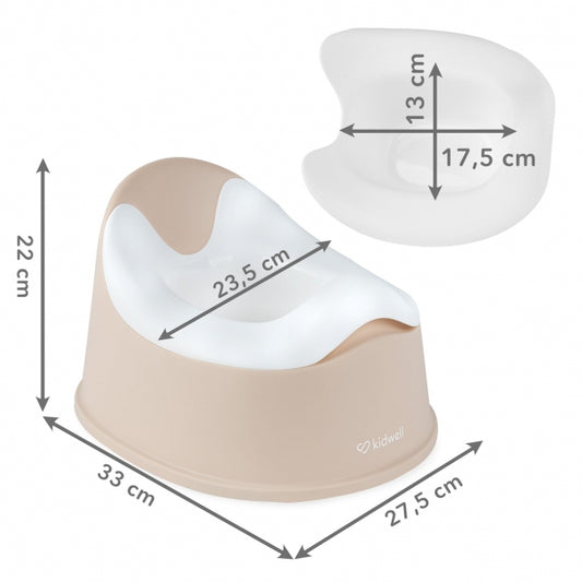 Olita pentru copii cu insertie detasabila Kidwell NILO - Beige